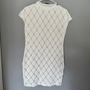 Zara White Mini Dress
